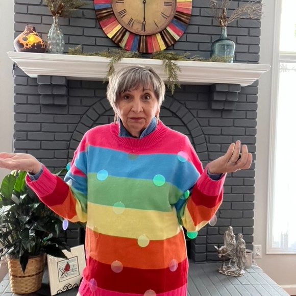 JODIFL Rainbow bright sweater - Picture 2 of 4